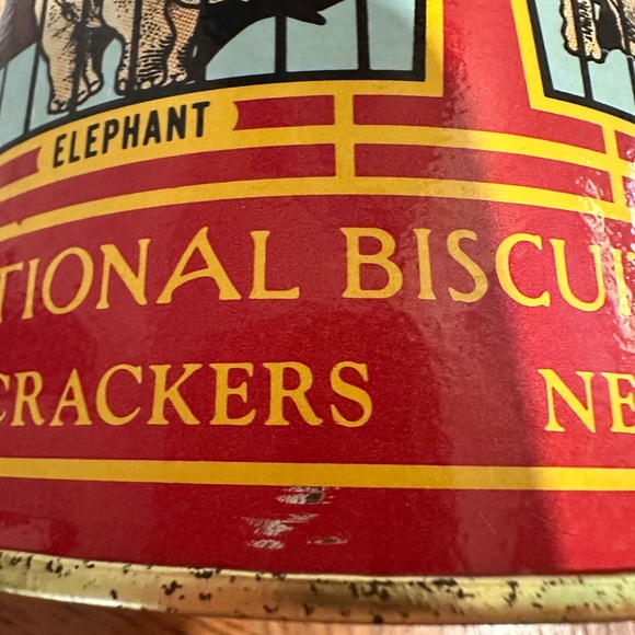 Vintage National Biscuit Company 1979 BARNUM'S ANIMALS Tin NABISCO Advertisement - Picture 6 of 9